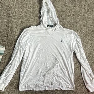 Polo by Ralph Lauren White Sweatshirt Hoodie